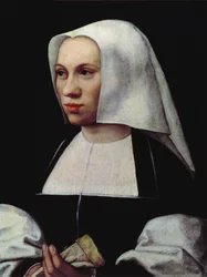 Retrato de una mujer, c.1521-25